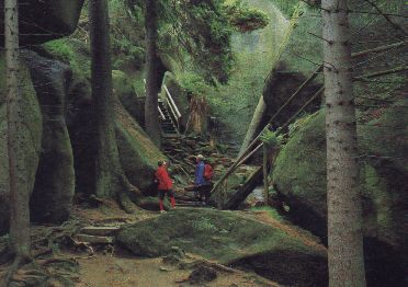 Felsenlabyrinth an der Luisenburg bei Wunsiedel