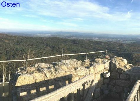 Östl. Steinwald, CZ am Horizont